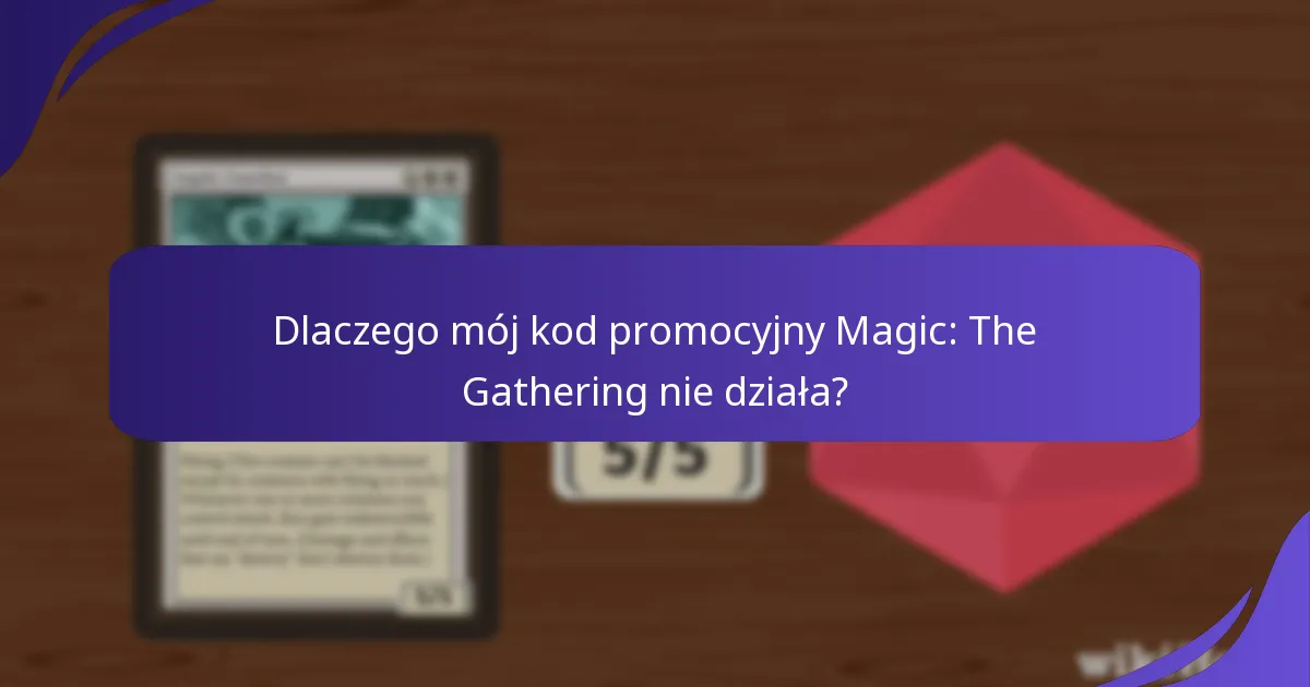 Co powinienem zrobić, jeśli mój kod promocyjny został odrzucony?