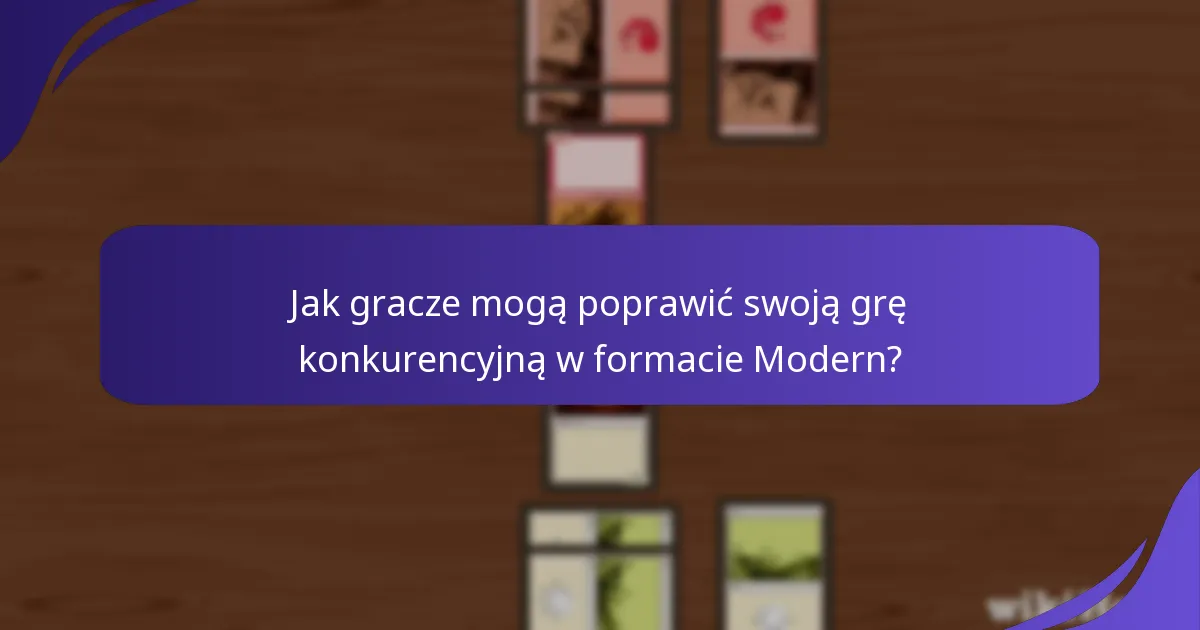 Jakie archetypy talii są popularne w formacie Modern?