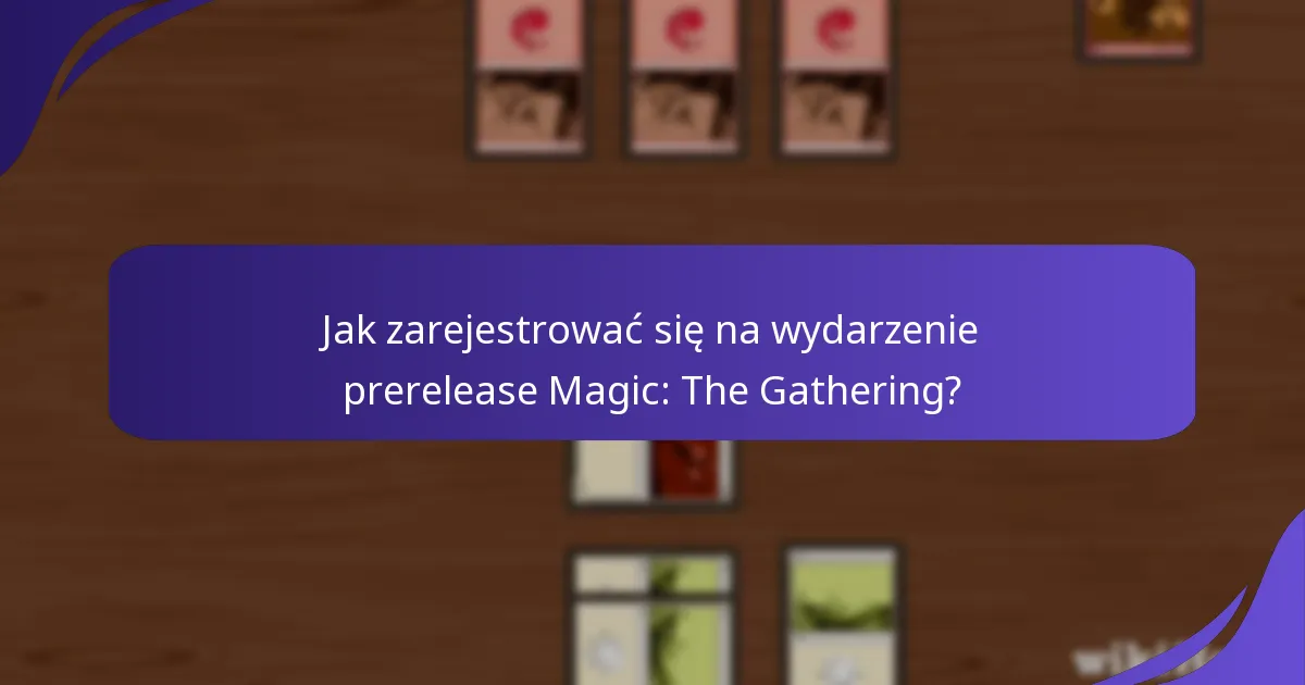 Jak wydarzenia prerelease angażują graczy?
