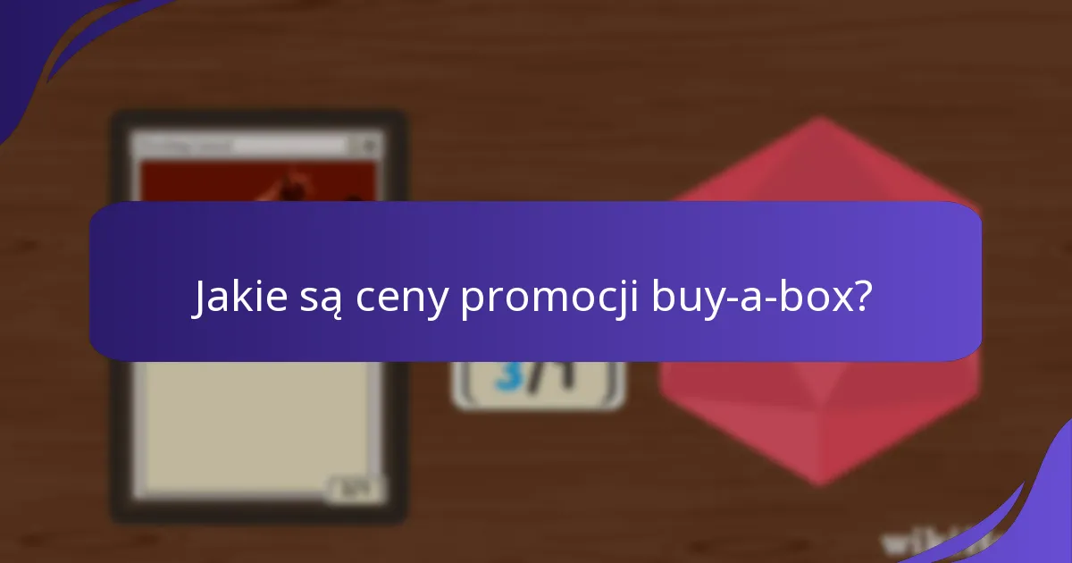 Jak obecne promocje buy-a-box wypadają w porównaniu do wcześniejszych promocji?