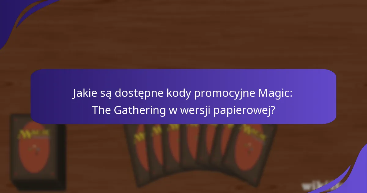 Jakie typy kart są uprawnione do kodów promocyjnych?
