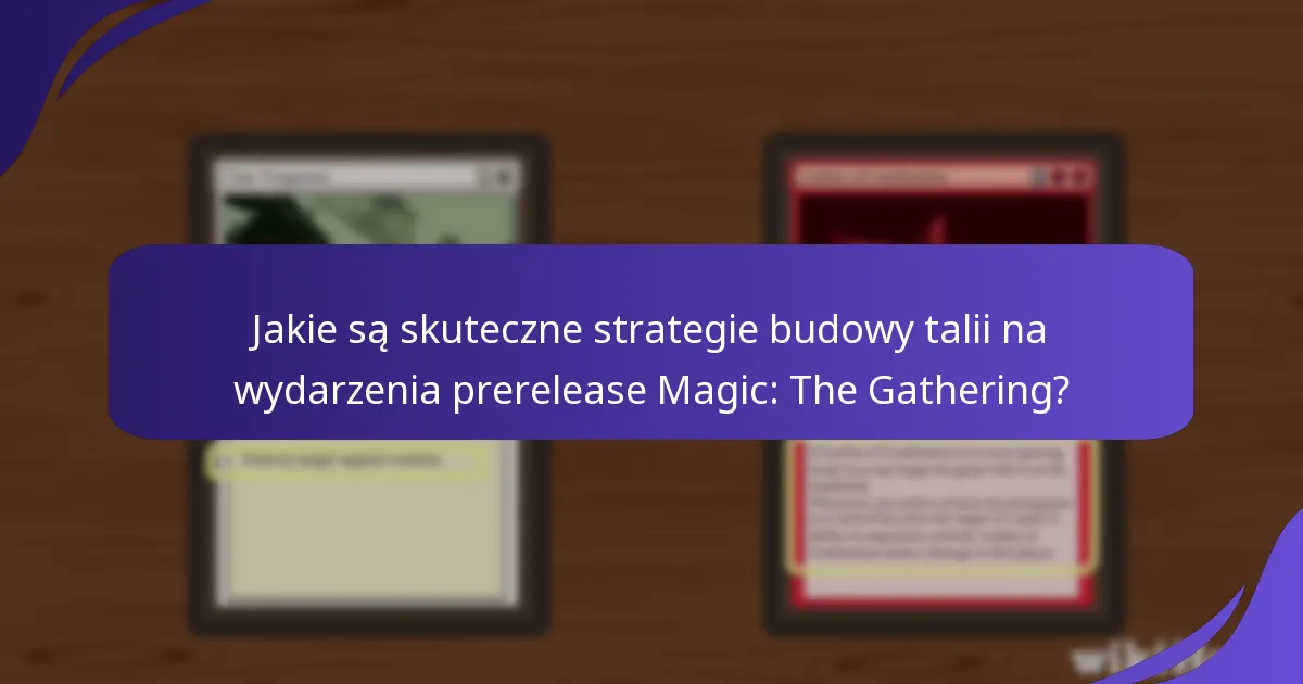 Jakie zasoby mogą pomóc w budowie talii i przygotowaniach do gry?